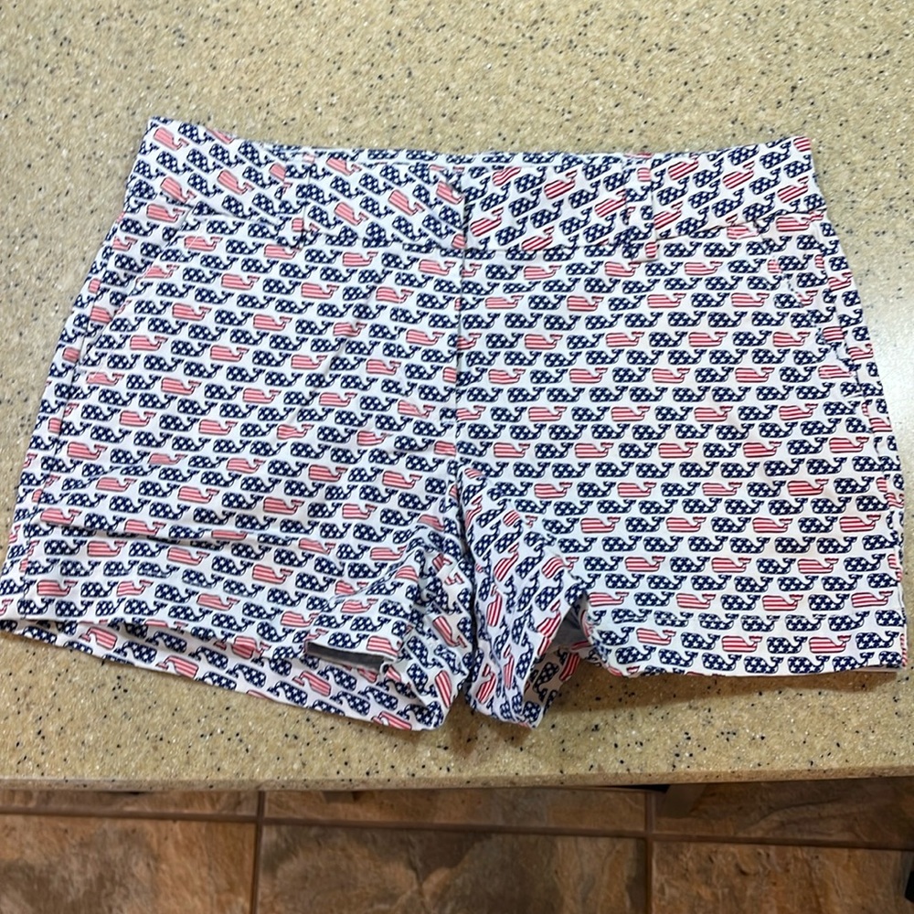 Vineyard Vines girls patriotic shorts